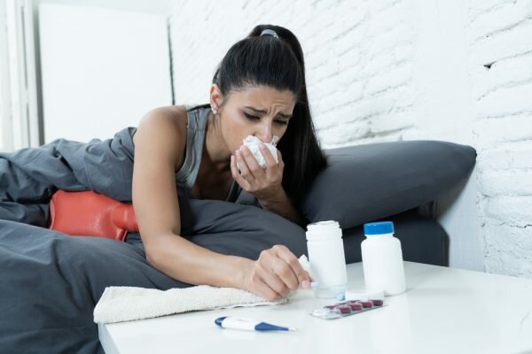 Витамины при простуде и гриппе